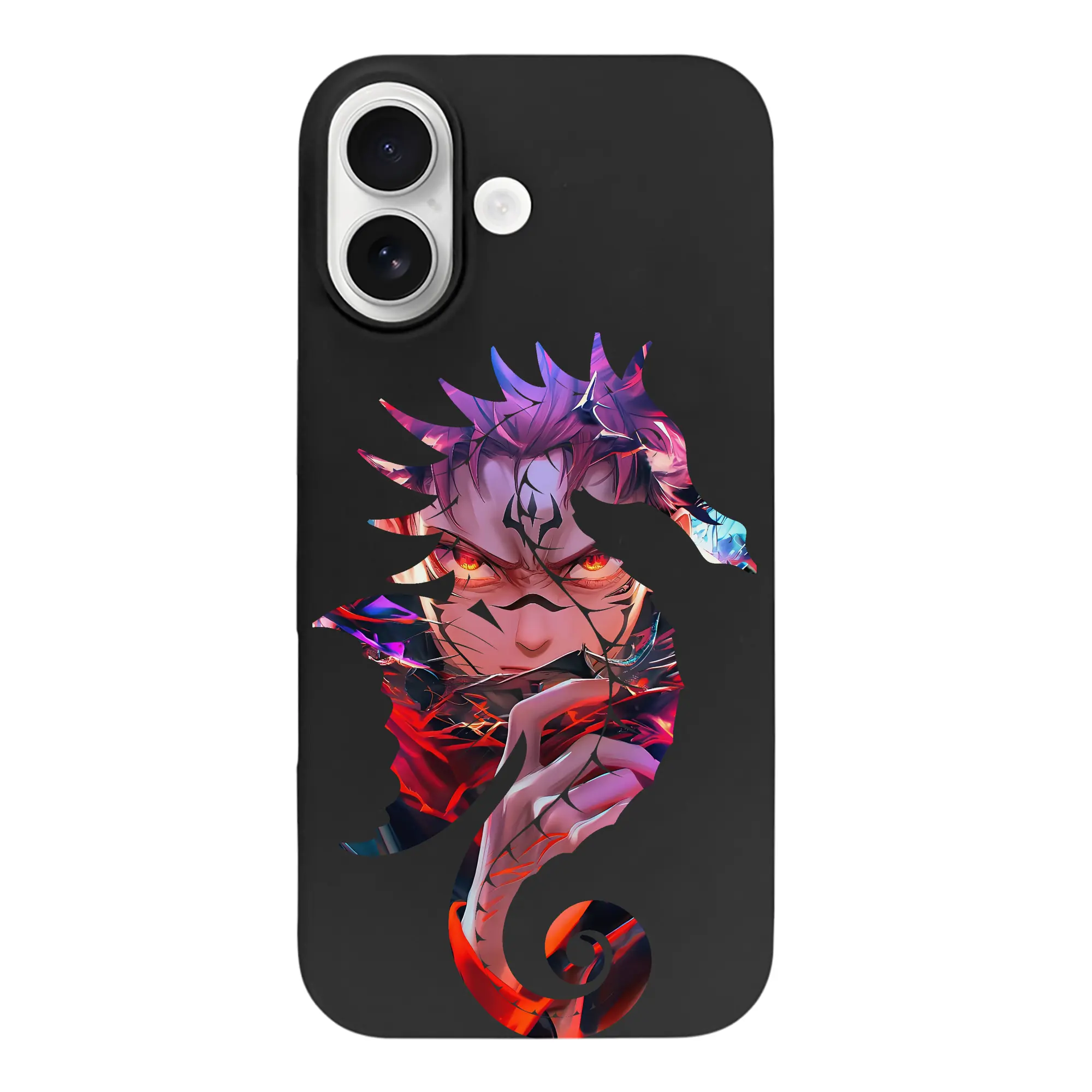 呪術廻戦 グッズ,両面宿儺 - iPhone 17 シリーズ シリコンケース 薄型 耐衝撃 指紋防止 ソフトタッチカバー 精密フィット 傷防止 保護ケース iPhone 17/17 Air/17 Pro/17 Pro Max 対応